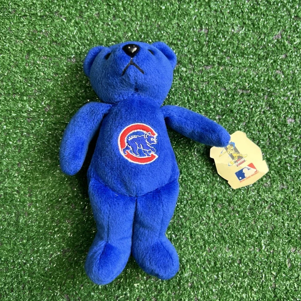 Cooperstown‎ Bears Chicago Cubs #34 Woods Small Blue Bear Plush With Tags